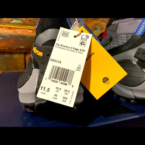 New REEBOK Zig Kinetica II 2 Edge GTX Gore-Tex x Vibram 11.5 NIB (broken box) - Picture 6 of 7
